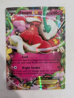 Florges Ex 67/119 - XY Phantom Forces Ultra Rare Holo Pokemon Card NM - Image 1
