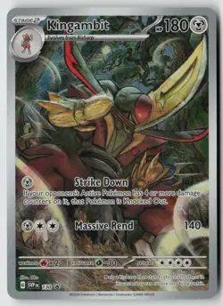 Kingambit - 130 - SV: Scarlet & Violet Promo Cards Holo - PTCG - DAMAGED - Image 1