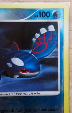 Pokemon TCG Kyogre Reverse Holo Card 32/146 Legends Awakened MP Condition - Image 3