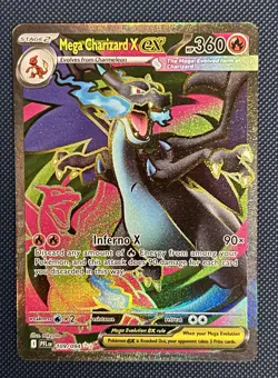 Mega Charizard X ex 109/94 NM + Ultra Rare - Phantasmal Flames Pokemon TCG Card - Image 1