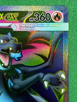 Mega Charizard X ex 109/94 NM + Ultra Rare - Phantasmal Flames Pokemon TCG Card - Image 4