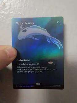 Mystic Remora FOIL 0016 Borderless Avatar Eternal - Image 4