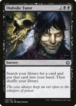 Diabolic Tutor U Conspiracy: Take the Crown Normal NM - Image 1