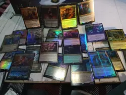 Foil mixed Commander Lot MTG Mythics And Rares. 23 Singles - Image 1