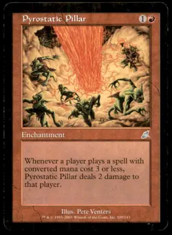 Pyrostatic Pillar LP Light Play Scourge MTG [10274] - Image 1