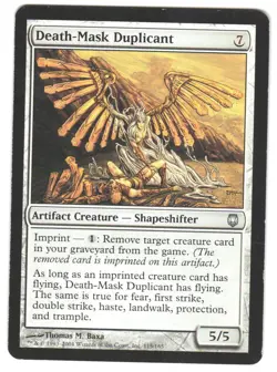Magic_the_gathering Darksteel Death-Mask Duplicant #115 2004,MTG,LP Uncommon - Image 1