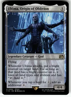 Ultima, Origin of Oblivion R FINAL FANTASY 2 NM MTG - Image 1