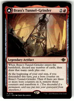 The Lost Caverns of Ixalan Brass's Tunnel-Grinder // Tecutlan, the Searing Rift - Image 1