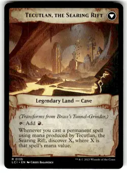 The Lost Caverns of Ixalan Brass's Tunnel-Grinder // Tecutlan, the Searing Rift - Image 2