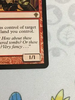 D1329 MAGIC GATHERING WORLDWAKE BAZAAR TRADER 73 MP R MTG - Image 5