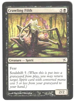 Magic_the_gathering Betrayers of Kamigawa Crawling Filth #64 MTG,LP Common - Image 1