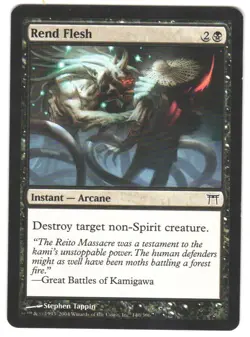 Magic_the_gathering Champions of Kamigawa Rend Flesh #140 MTG,LP Common - Image 1