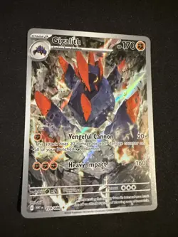 2025 Pokemon SV White Flare - WHT EN #129/086 Gigalith Illustration Rare - Image 1