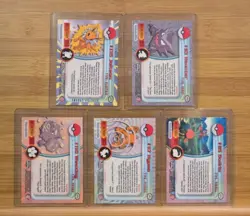 Pokemon Topps Chrome. #135 Jolteon #110 Weezing #97 Hypno #93 Haunter #85 Dodrio - Image 2