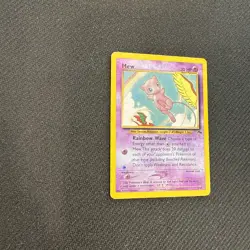 Mew Southern Islands Reverse Holo 1/18 Pokemon Card Promo LP/MP - Image 1