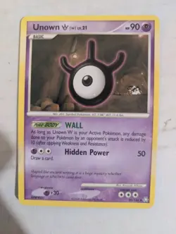 Unown 80/146 Non Holo Pokemon Legends Awakened NM/MINT 2008 box-4 - Image 1