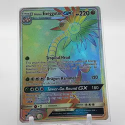 Alolan Exeggutor GX - 118/111 - Secret Rare - Sun And Moon - Pokemon - NM/M - Image 1
