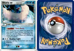 2006 Pokemon, EX Dragon Frontiers, #90/101 Altaria EX, Holo Ultra Rare - Image 1
