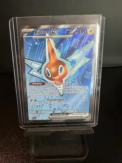 Pokemon TCG Rotom Ex 111/94 Phantasmal Flames Holo Rare NM/M - Image 1