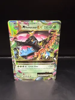 Pokemon TCG M Venusaur EX Ultra Rare Full Art Holo 2/108 Evolutions 2016 NM/M - Image 2