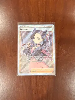 Marnie 200/202 Sword & Shield Base Set 2020 Pokemon Holo Foil Rare - Image 1