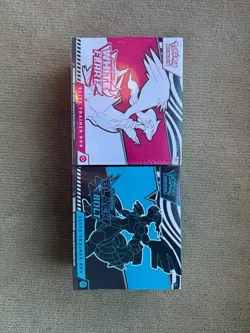 🔥Pokemon ETB Black Bolt and White Flare Booster Bundle Sealed Pair🔥 - Image 1