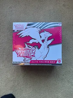 🔥Pokemon ETB Black Bolt and White Flare Booster Bundle Sealed Pair🔥 - Image 3