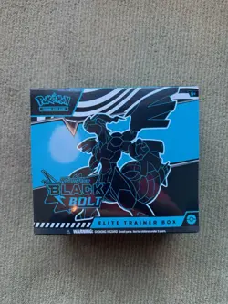🔥Pokemon ETB Black Bolt and White Flare Booster Bundle Sealed Pair🔥 - Image 4