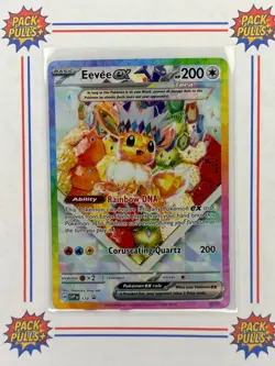 Eevee ex Black Star Promo SVP 174 Pokemon TCG Prismatic Evolutions SPC - Image 1