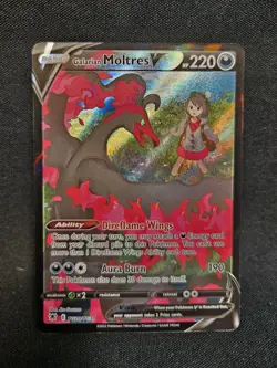 Pokemon TCG Galarian Moltres V TG20/30 Astral Radiance Trainer Gallery - Image 1