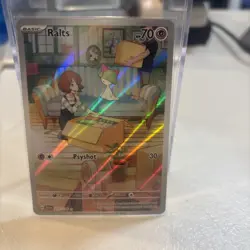 Pokemon TCG Pokemon Ralts 211/198 Scarlet & Violet Full Art Holo - Image 4