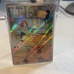 Pokemon TCG Pokemon Ralts 211/198 Scarlet & Violet Full Art Holo - Image 5