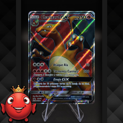 Carte Pokemon : Charizard GX SM60 - S&L / S&M Promo - NM - ES - Image 1
