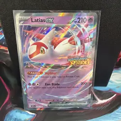 Pokemon TCG Latias EX 76/191 Stamped Surging Sparks Promo NM - Image 1