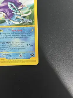 Suicune 2002 #53 Pokemon 4EVER Promo Black Star LP Non Holo - Image 3