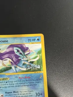 Suicune 2002 #53 Pokemon 4EVER Promo Black Star LP Non Holo - Image 4