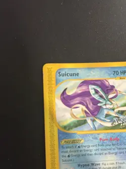 Suicune 2002 #53 Pokemon 4EVER Promo Black Star LP Non Holo - Image 5