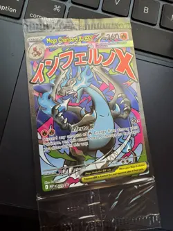 Pokemon Mega Charizard X ex 023 + Oricorio ex Phantasmal Flames UPC Promo Sealed - Image 1