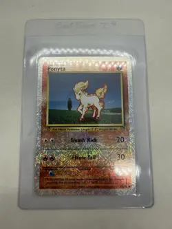 Pokemon TCG Ponyta Reverse Holo 87/110 2002 Legendary Collection - Image 1
