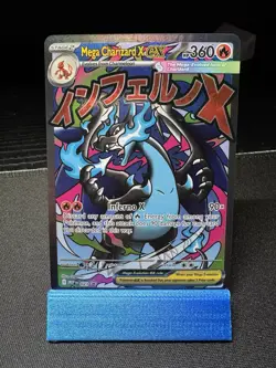 Pokemon Phantasmal Flames Mega Charizard X EX #23 Promo MEP English - NM - Image 2