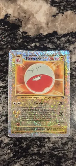Electrode 22/110 Reverse Holo Legendary Collection Pokemon - Image 2
