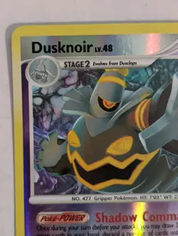 Dusknoir 1/100 Reverse Holo Rare Stormfront Pokemon NM With Tracking - Image 4