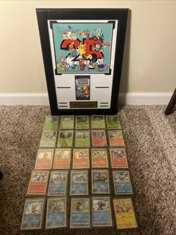 Pokemon Celebrations 25th Anniversary HOLO full set NM with Art work INCLUDED! - Image 1