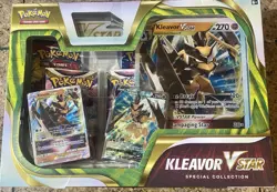 Pokemon TCG: Kleavor VSTAR Special Collection New/Sealed - Image 1