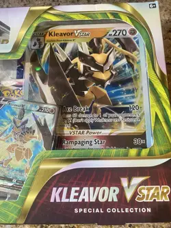 Pokemon TCG: Kleavor VSTAR Special Collection New/Sealed - Image 3