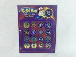 Lot of 17 Hasbro 1999 Pokemon Battling Coin Game Coins with Holder Vintage Rare - Image 1