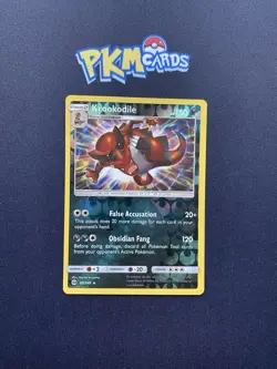 Pokemon TCG Krookodile Sun & Moon 85/149 Reverse Holo Rare LP. - Image 1