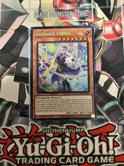 Artmage Finmel Secret Rare 1st Edition DUAD-EN009 Yugioh - Image 1