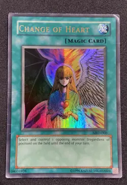 Change of Heart MRD-060 YuGiOh Metal Raiders Ultra Rare HP - Image 1