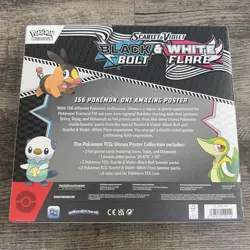 Pokemon TCG Scarlet & Violet Black Bolt & White Flare Unova Poster Collection - Image 3